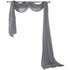 Celine Sheer Window Curtain Scarf 54 x 216 in.